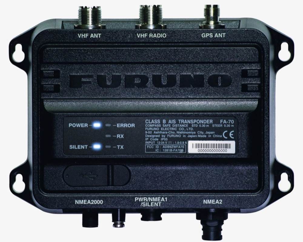 Furuno Fa70 Class-B AIS Transponder With GPAC01 Antenna 3 Furuno Fa70 Class-B AIS Transponder With GPAC01 Antenna
