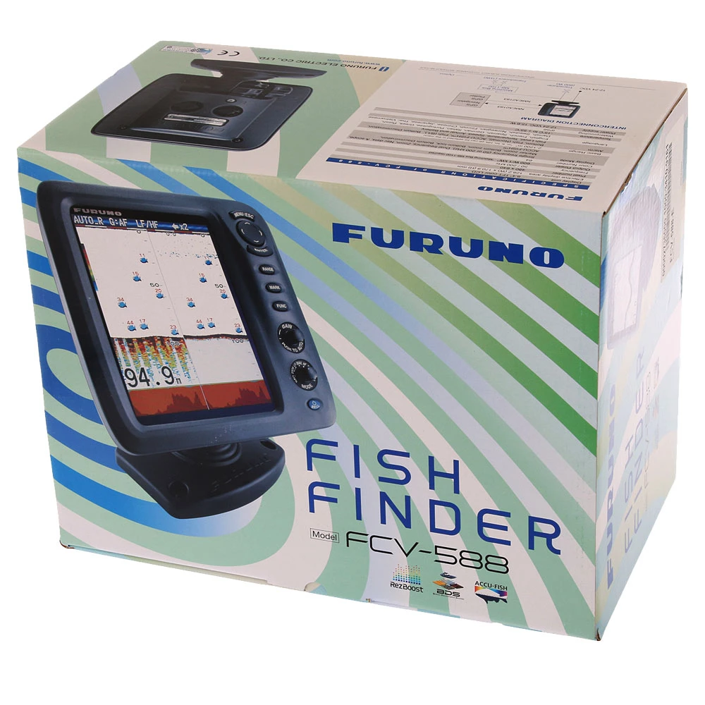 Furuno FCV-588 8.4'' Colour LCD Fishfinder With P66 Transducer D/T 50/200kHz 3 Furuno FCV-588 8.4'' Colour LCD Fishfinder With P66 Transducer D/T 50/200kHz - Image 2