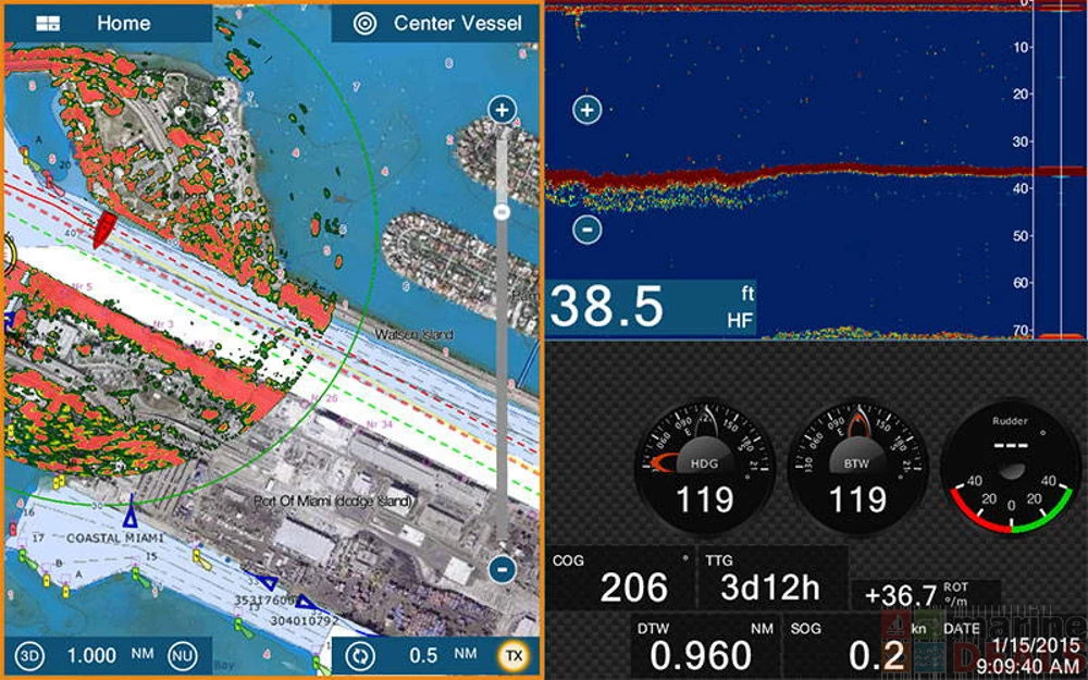 Furuno NavNet TZTouch2 12.1in GPS/Fishfinder P66 Package 7 Furuno NavNet TZTouch2 12.1in GPS/Fishfinder P66 Package - Image 5