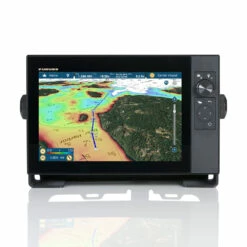 Furuno NavNet TZTouch3 12'' HybridControl GPS/Fishfinder TM260 Package -FURUNO Sales tzt12f plotter front with reflection 1