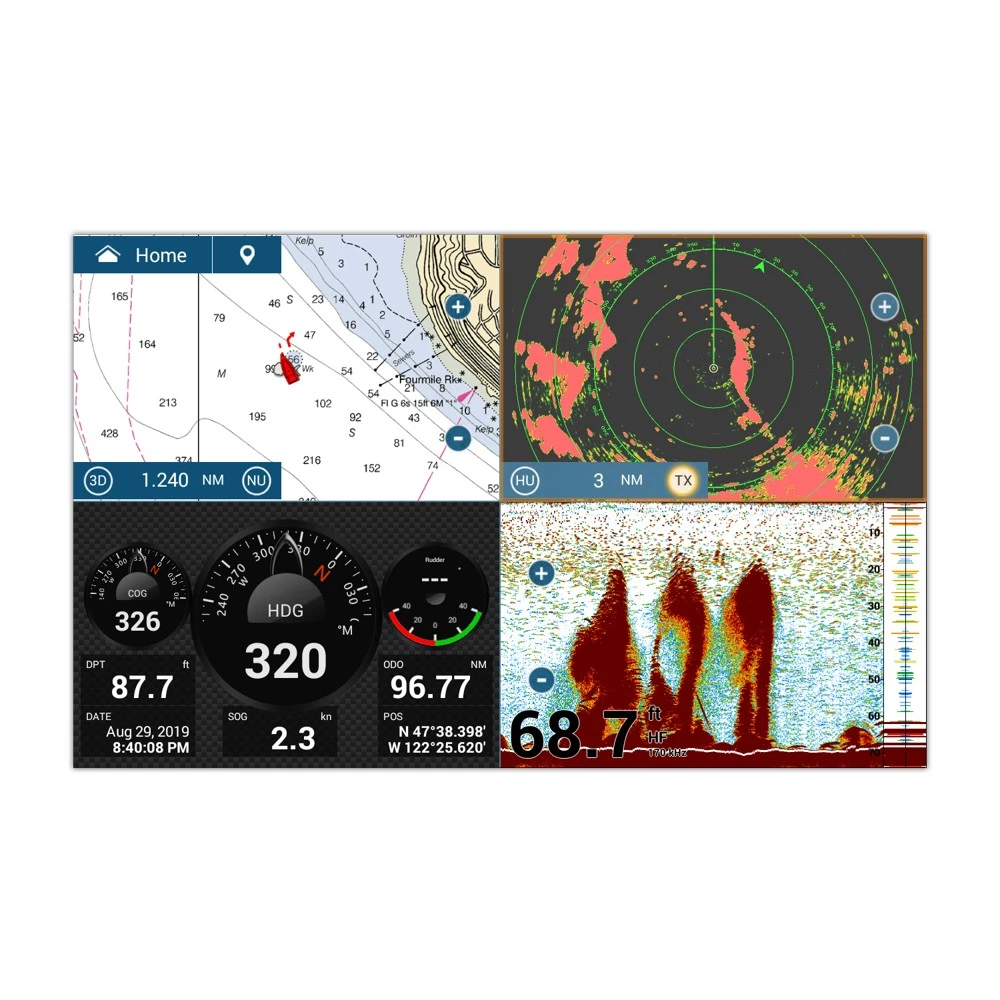 Furuno NavNet TZTouch3 12.1'' GPS/Fishfinder TM275 Package 9 Furuno NavNet TZTouch3 12.1'' GPS/Fishfinder TM275 Package - Image 7